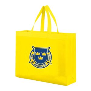 Tre Kronor Fans Shoppingbag - Gul